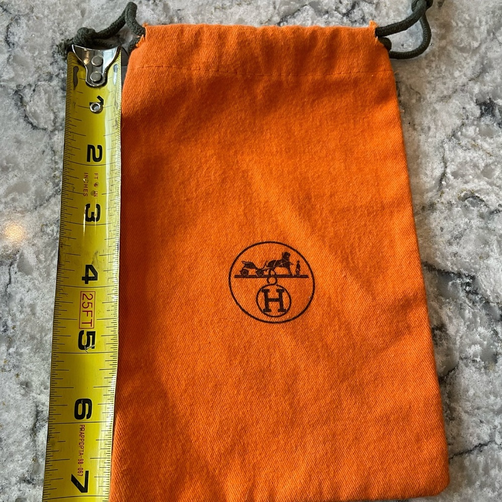 Hermès jewelry dust bag